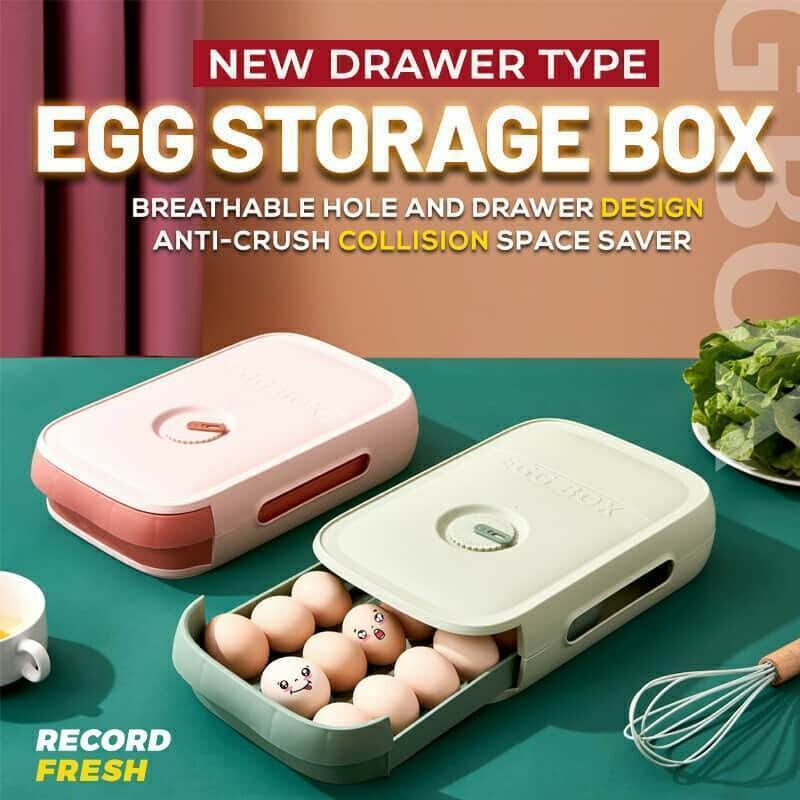 Nouvelle boîte de stockage d'œufs de type tiroir