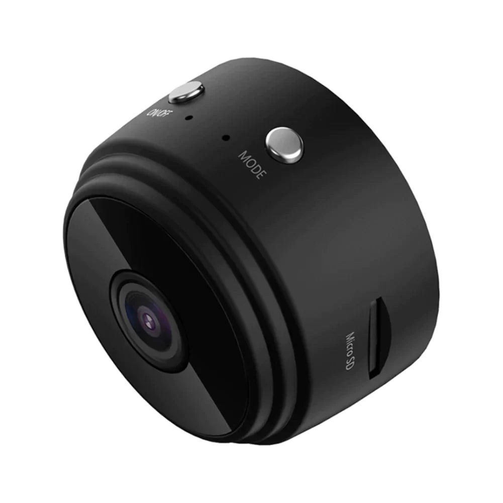 Mini Réveil Caméra Espion WIFI 4K, Vision Nocturne & Détection de Mouvement